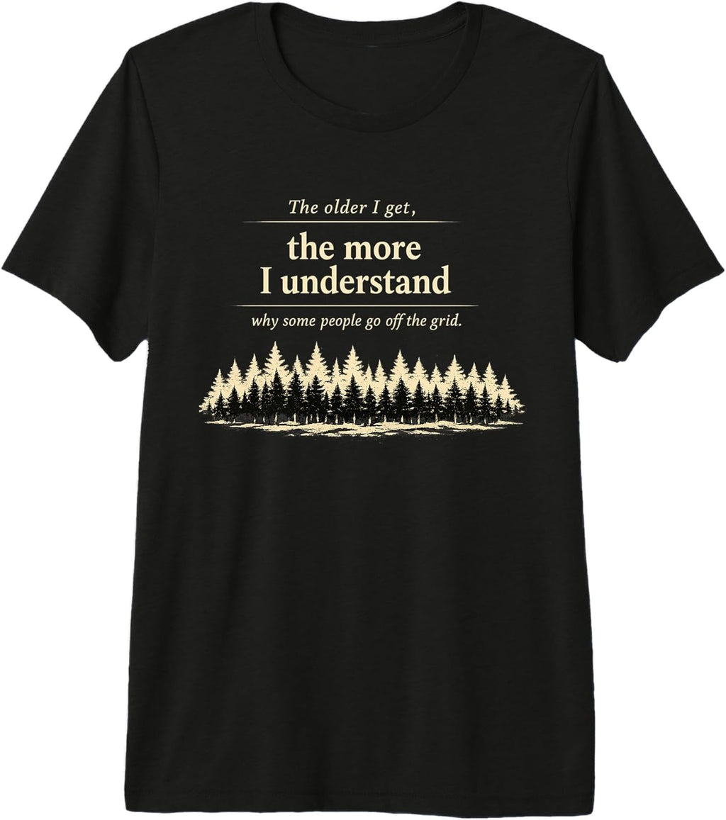 Off Grid Humor Forest Wilderness Camping