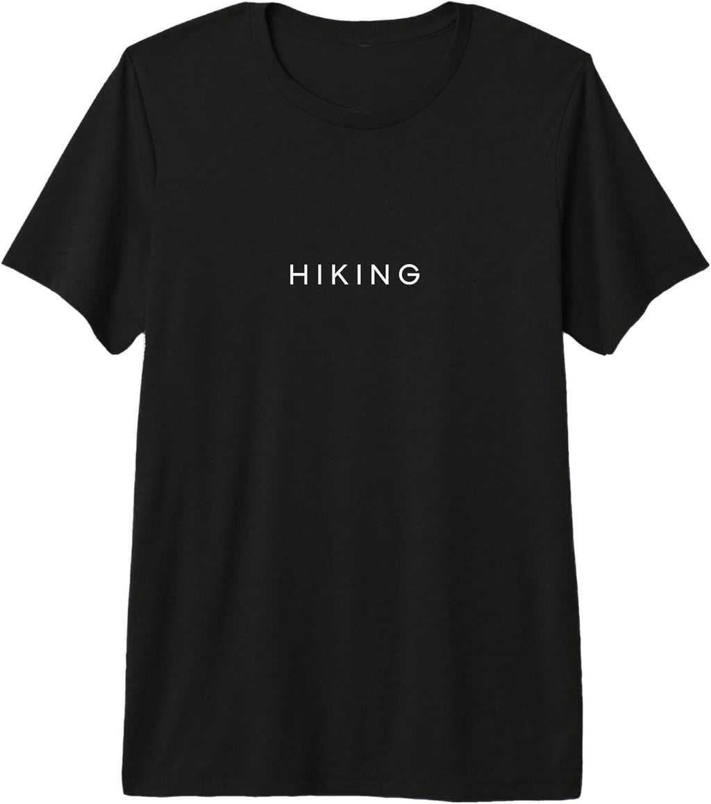 Hiking Minimalist Typography Design