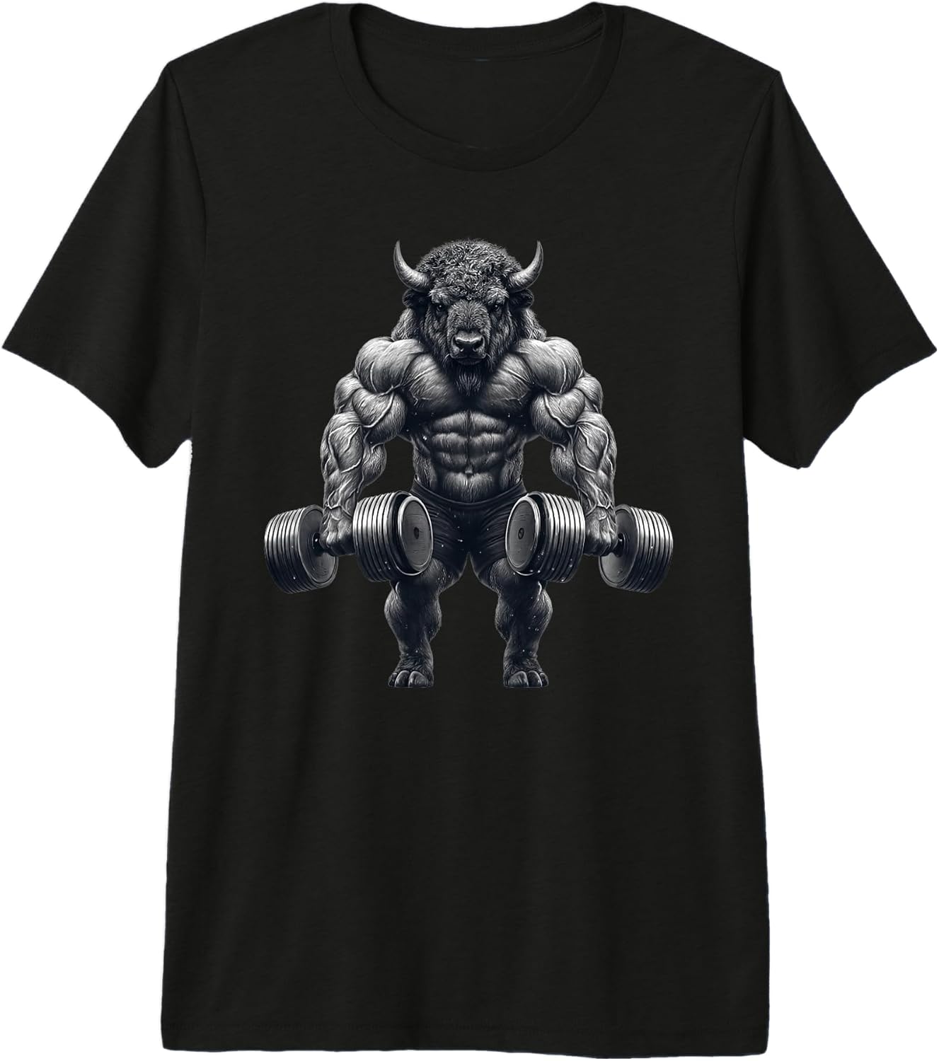 Bison Powerlifting Weightlifting Gym Apparel