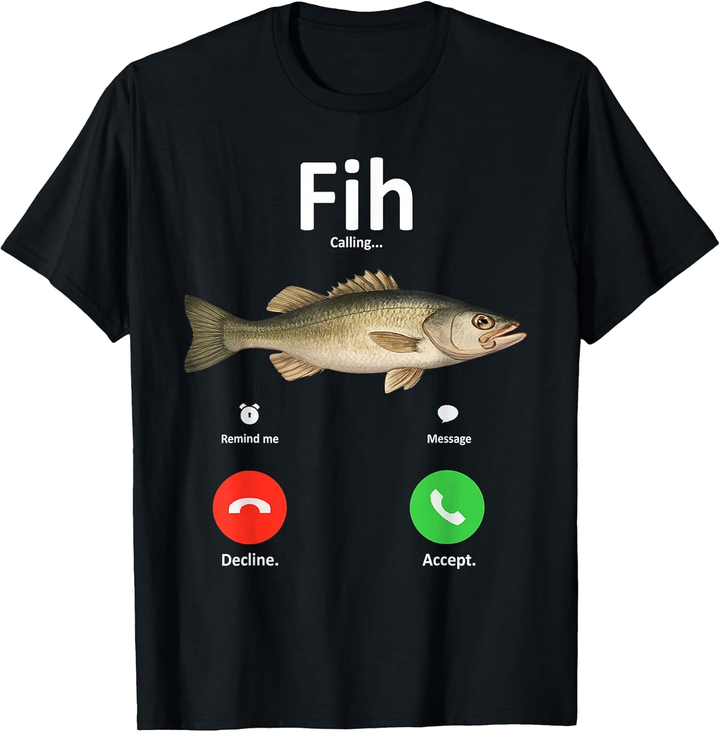 Fih Calling Remind Me Message Merch Shirt Store