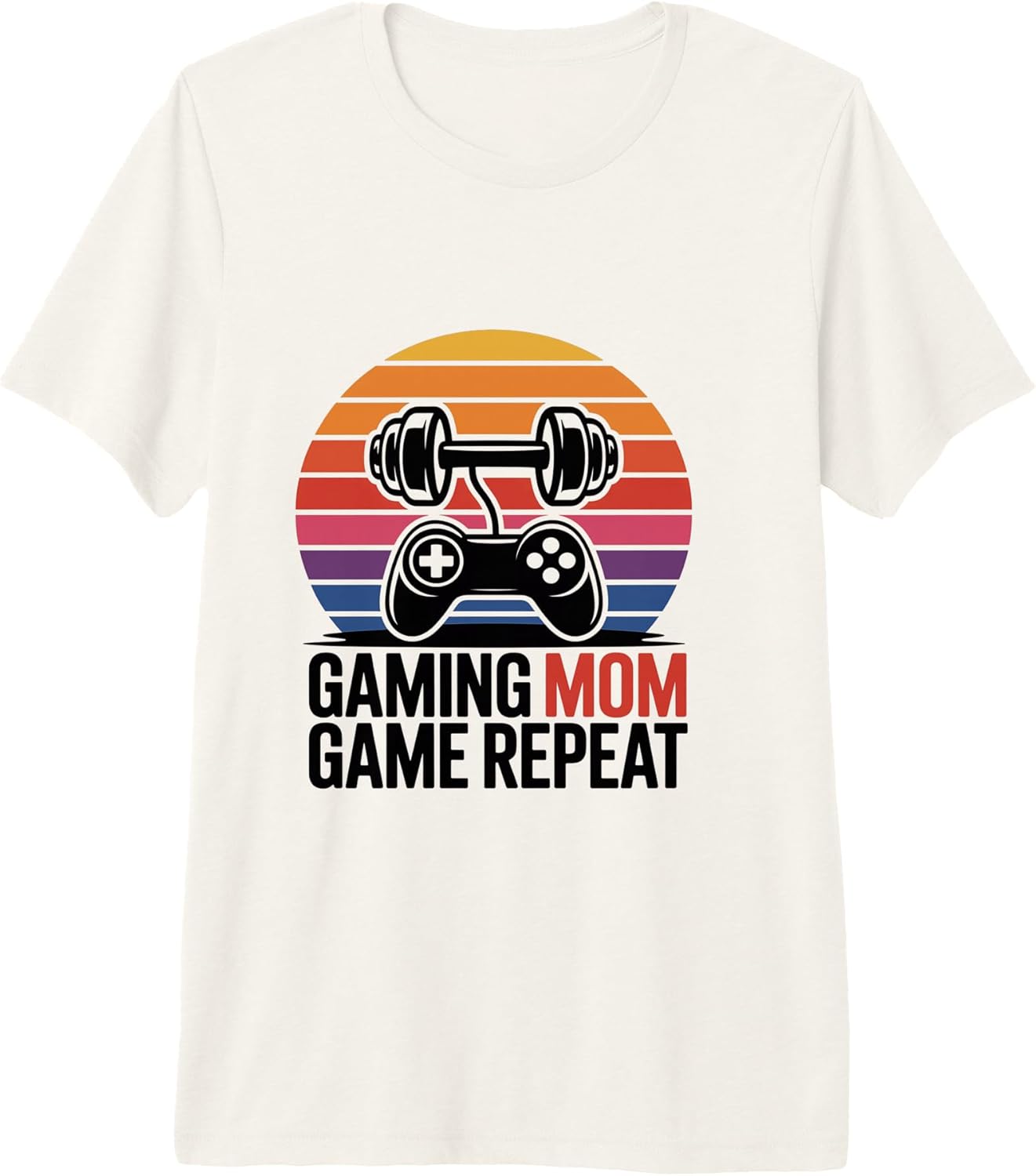 Retro Fitness Gaming Mom Workout Gamer