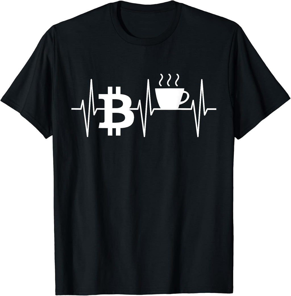 Bitcoin and Coffee TShirtz & More