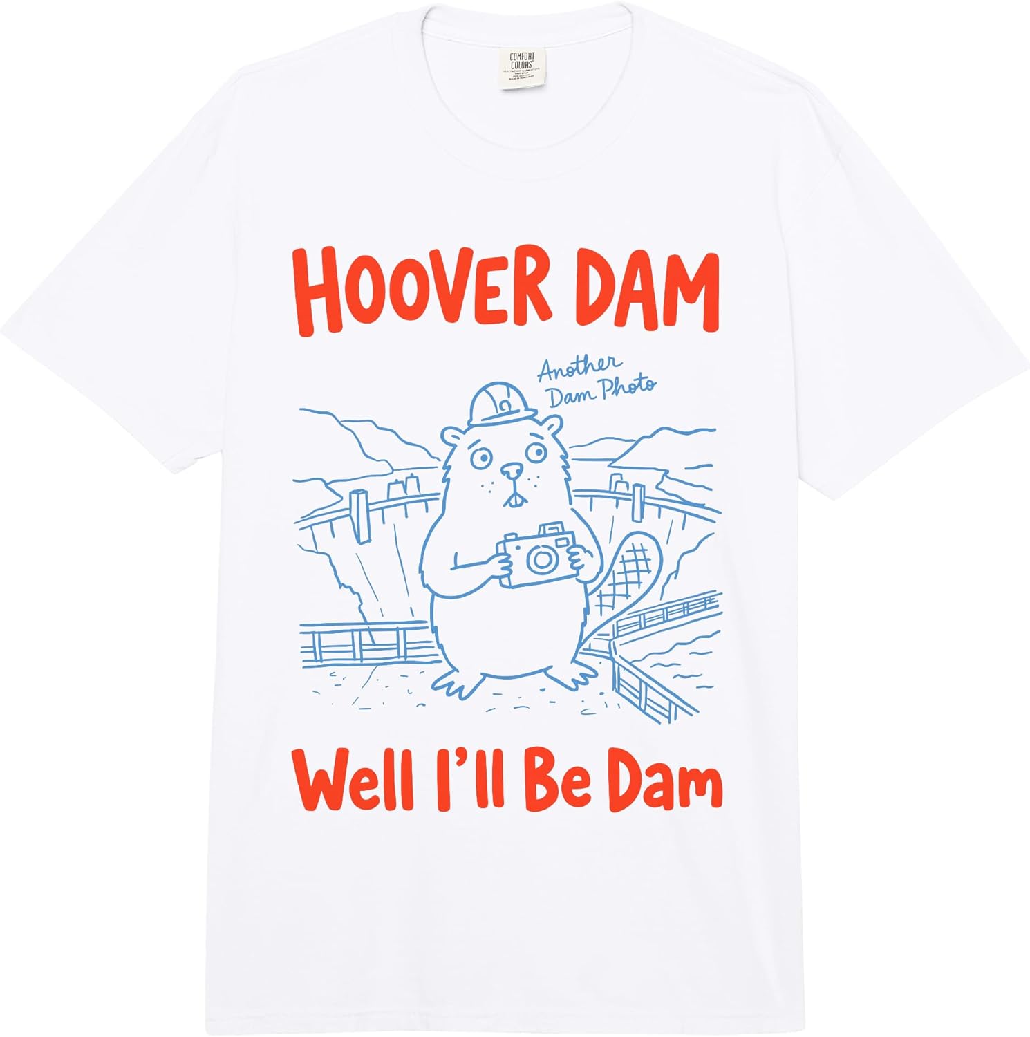 Retro Beaver Photography Road Trip Vacation Merch