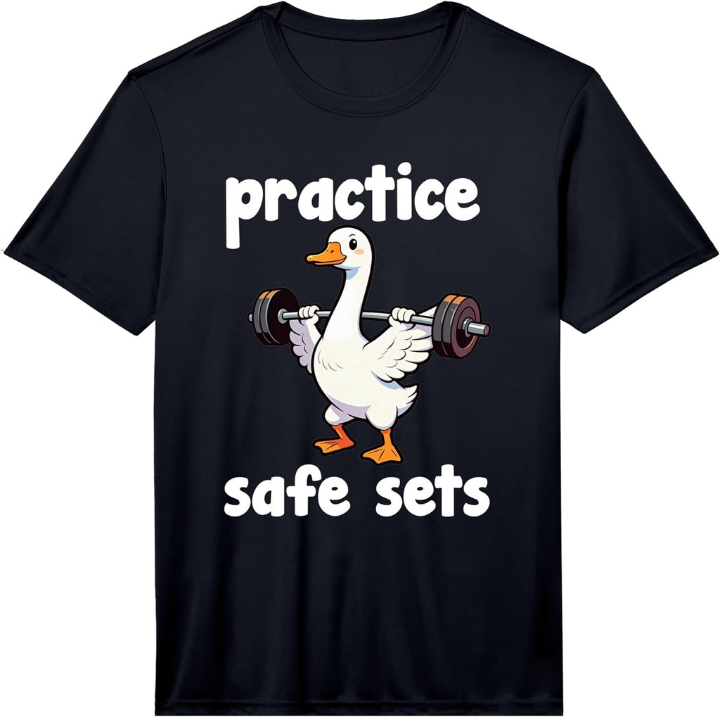 Practice Safe Sets Funny Gym Merch