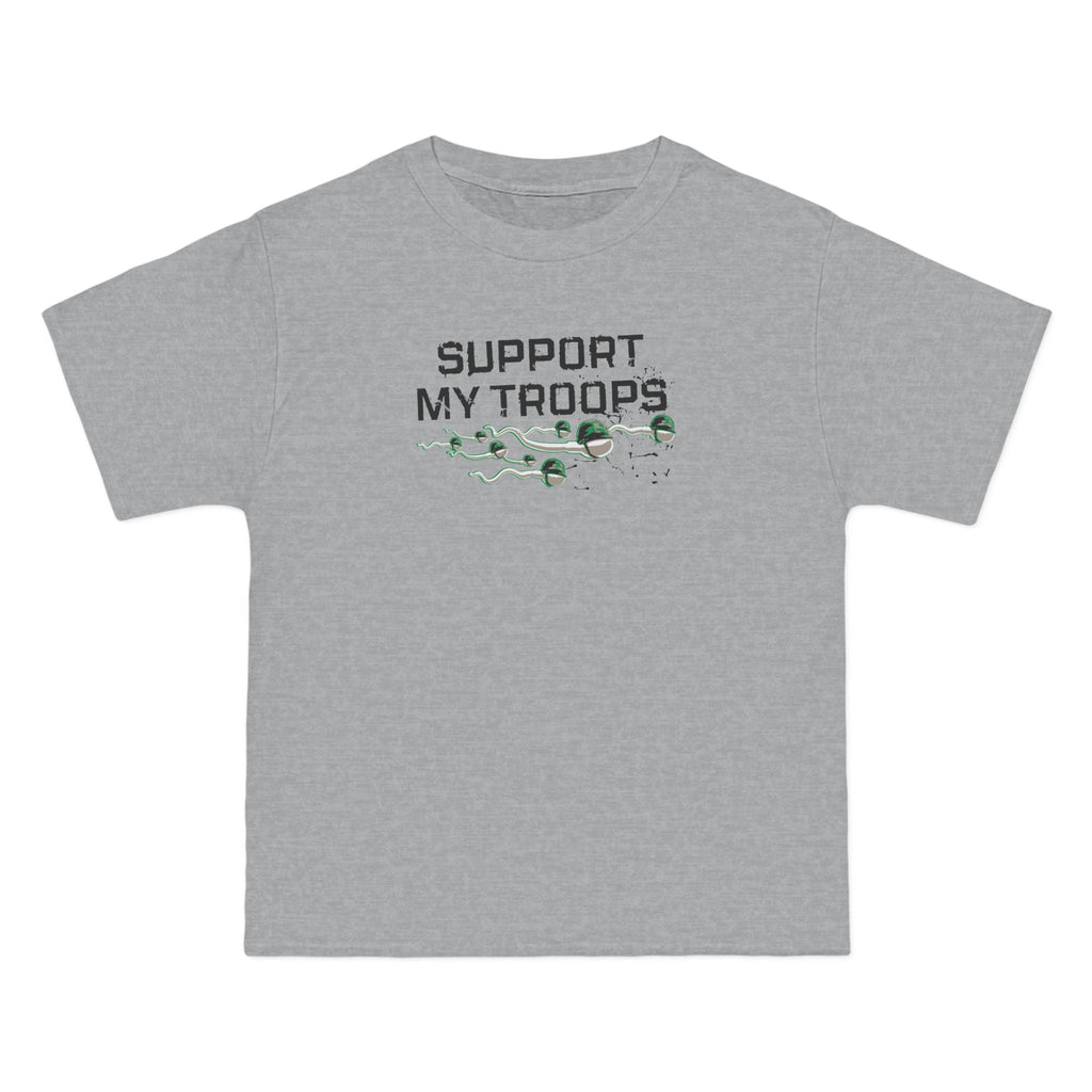 Support My Troops - Men's Heavyweight T-Shirt