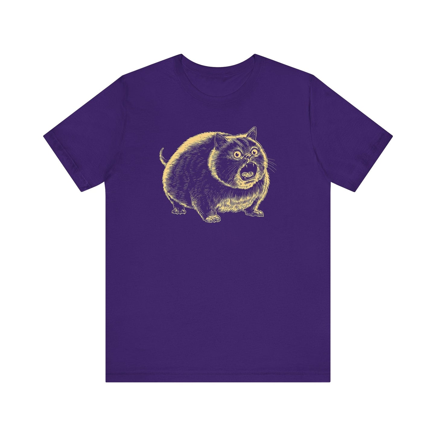 Startled Cat T-Shirt Ã¢â‚¬â€œ Funny Cat Lover Graphic Tee