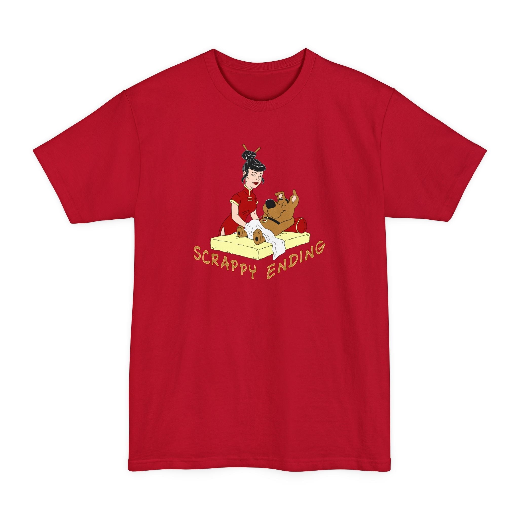 Scrappy Ending - Men's Tall T-Shirt