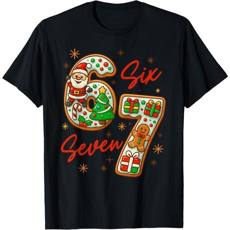 67 Christmas Trending Meme Saying 6 7 Meme Costume Xmas T-Shirt Hoodie, Sweatshirt | UrbanDripWear.com