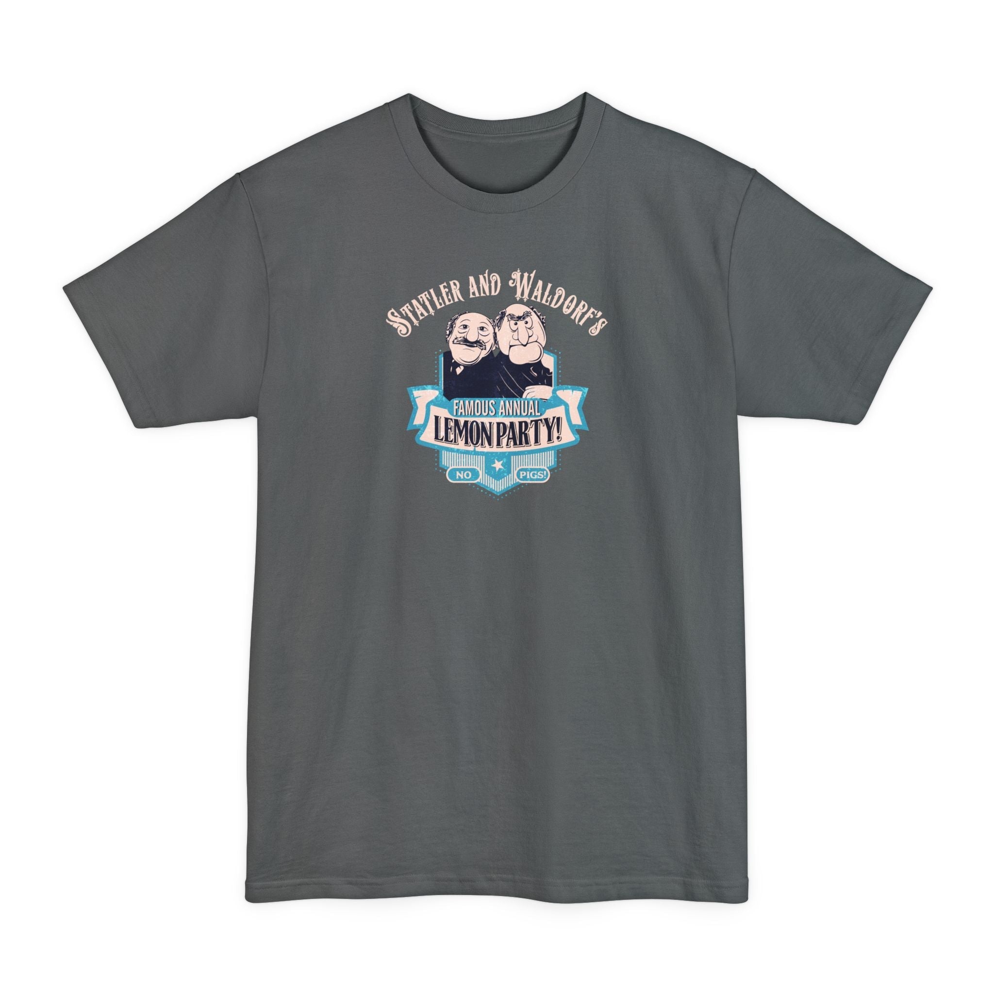 Statler And Waldorf's Famous Annual Lemon Party! (The Muppets) - Men's Tall T-Shirt