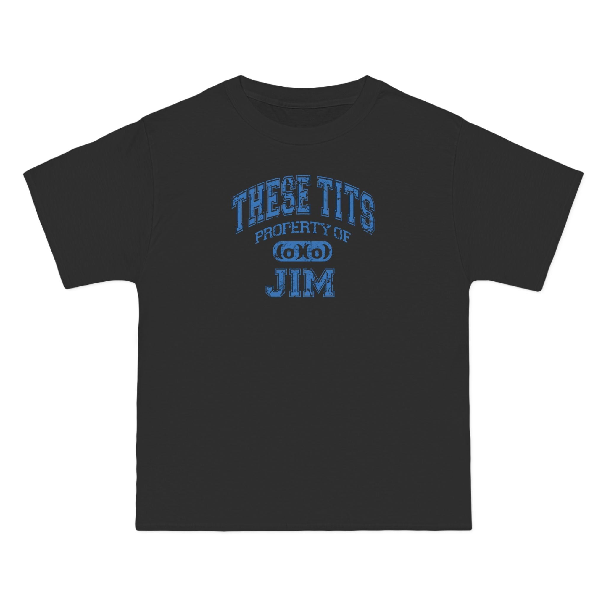 These Tits Property Of (Name) - Men's Tall T-Shirt