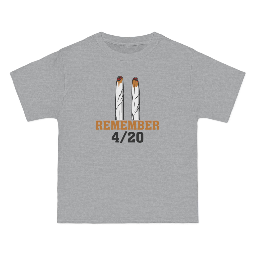 Remember 4/20 - Men's Heavyweight T-Shirt