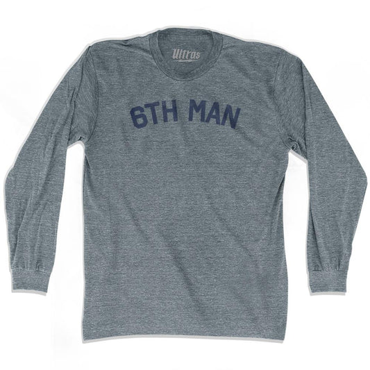 6Th Man Adult Tri-Blend Long Sleeve T-Shirt