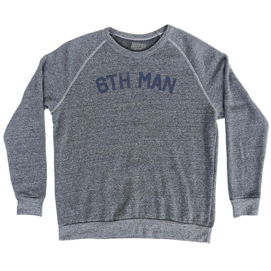 6Th Man Adult Tri-Blend Sweatshirt