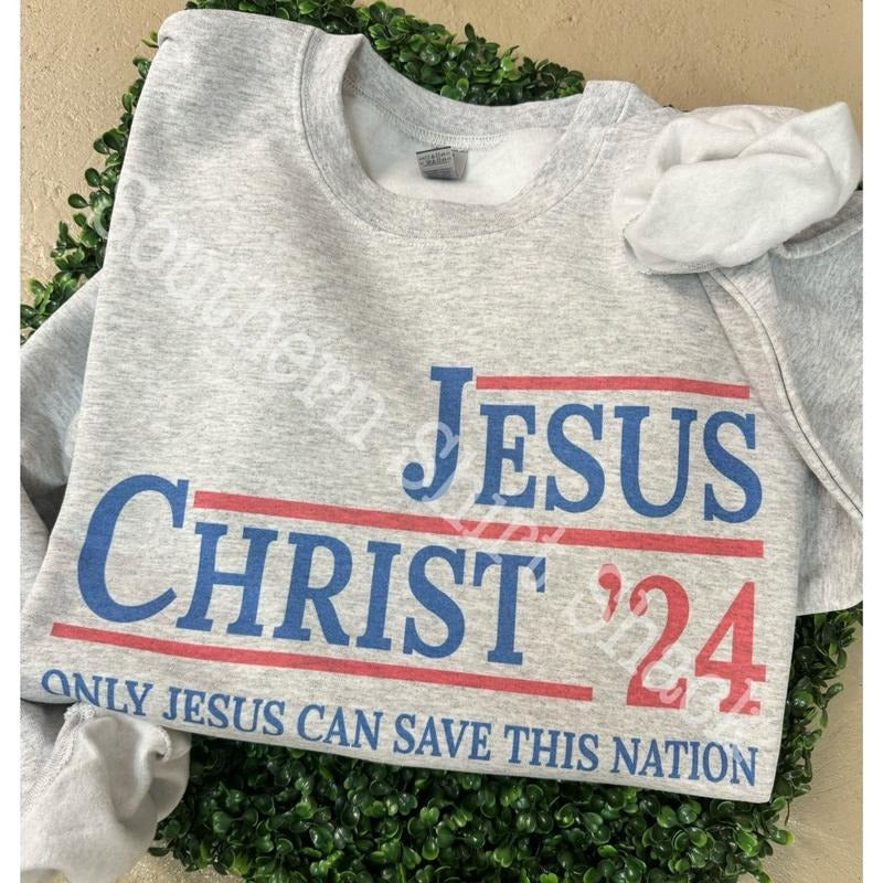 Jesus Christ 24/7 Sweatshirt | Jesus Sweatshirt | Christian Sweatshirt jesus shirt Hoodie | UrbanDripWear.com