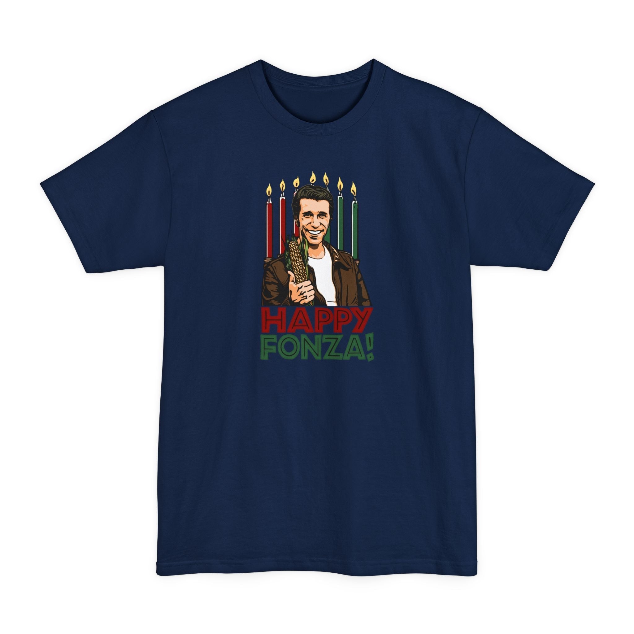 Happy Fonza! - Men's Tall T-Shirt