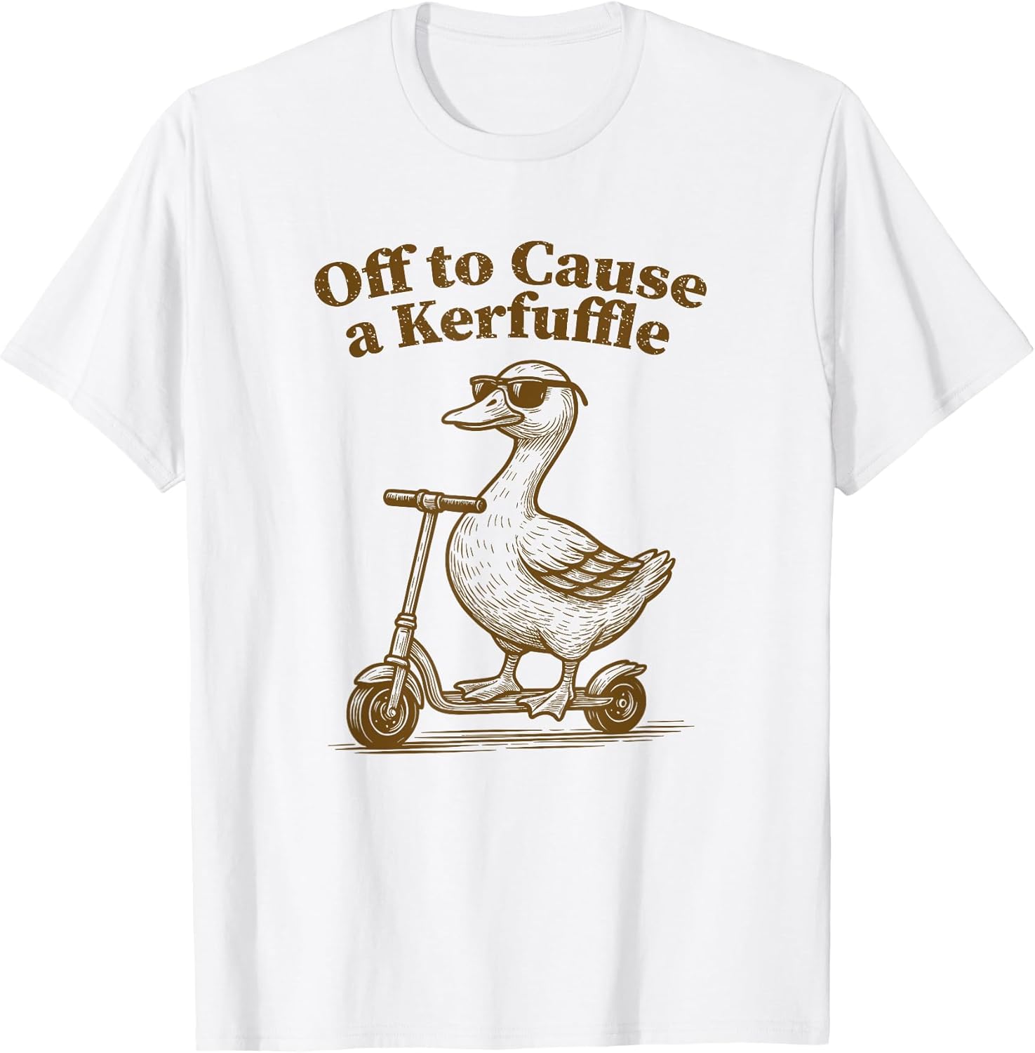 Retro Funny Goose Sarcasm Merch