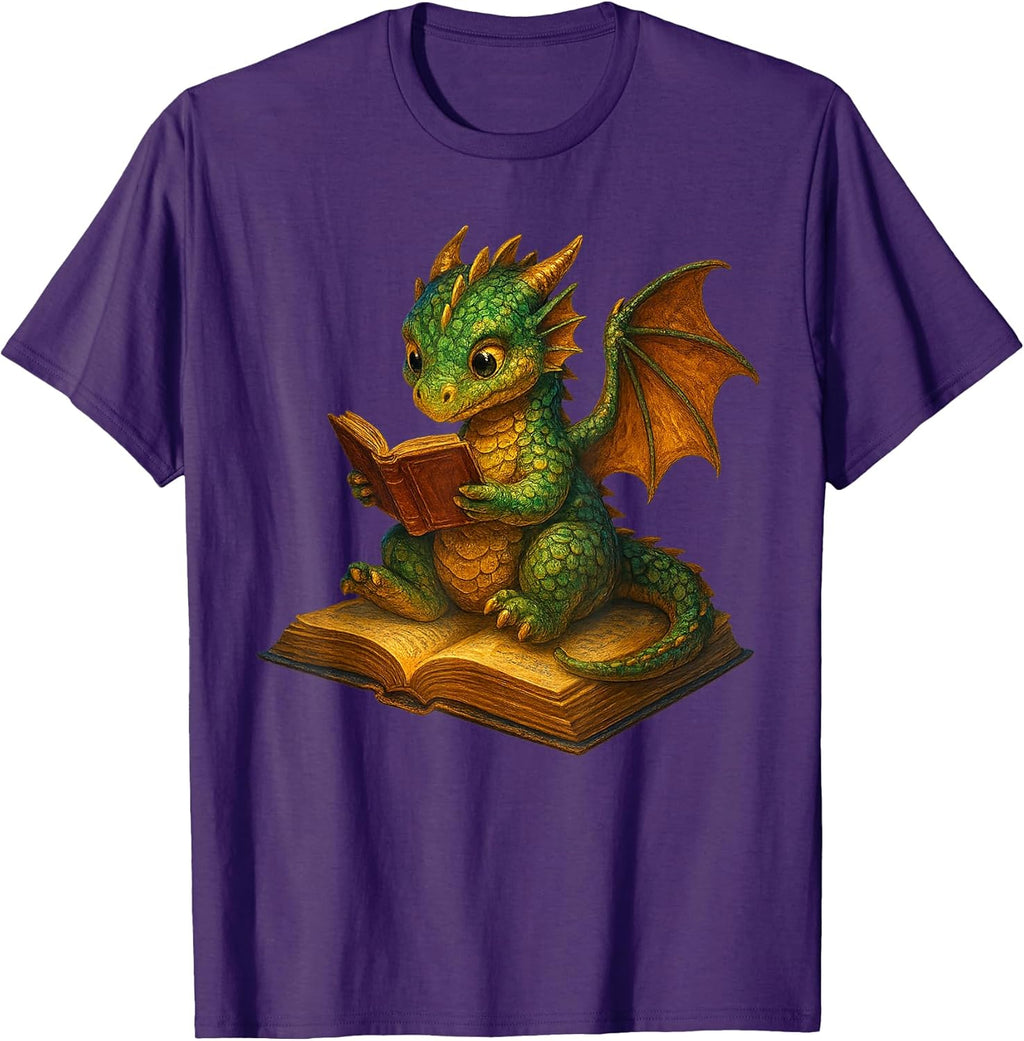 Bookish Shirts & Reading Dragon Apparel.