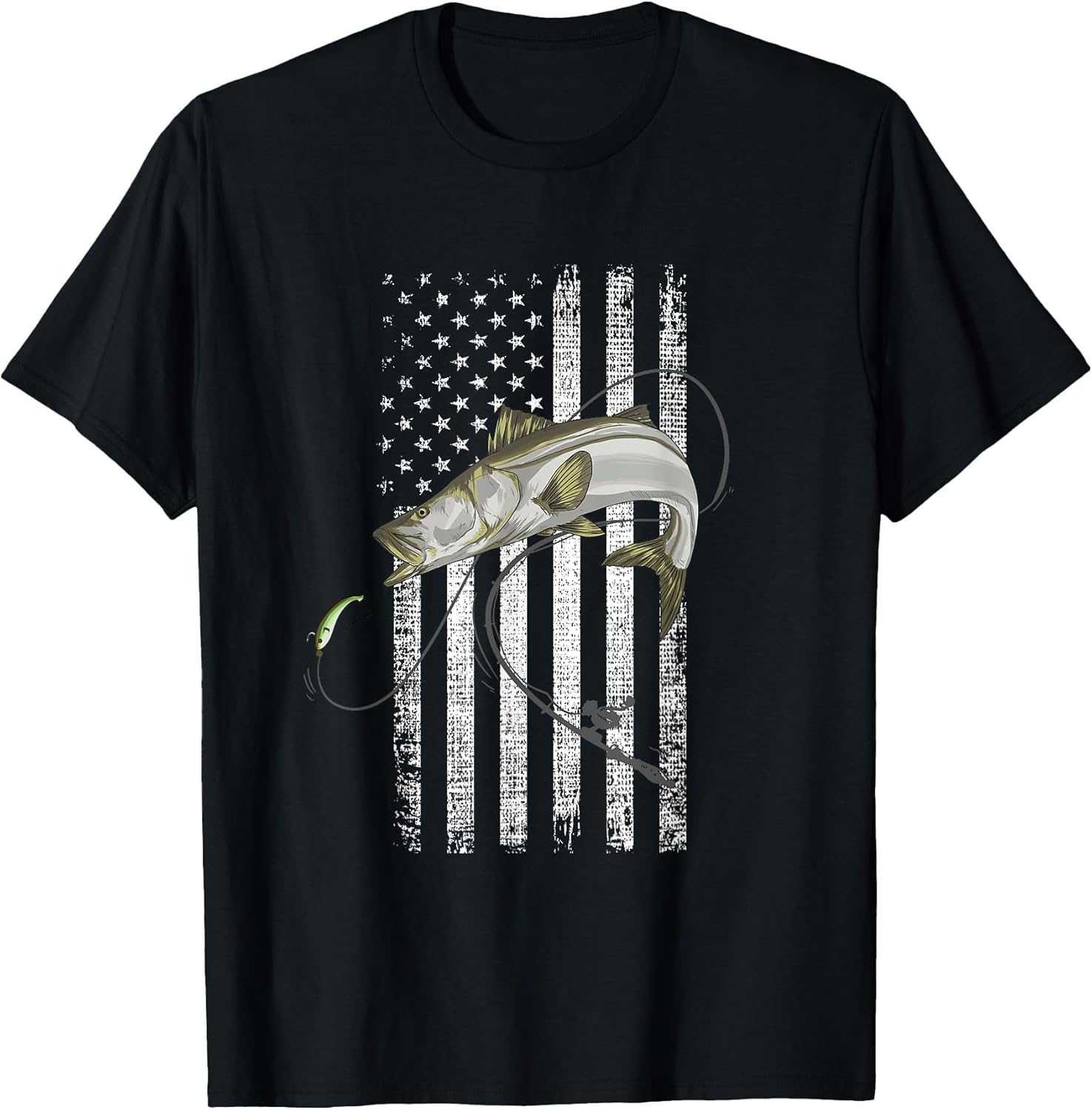 American Flag Fishes different species clothes