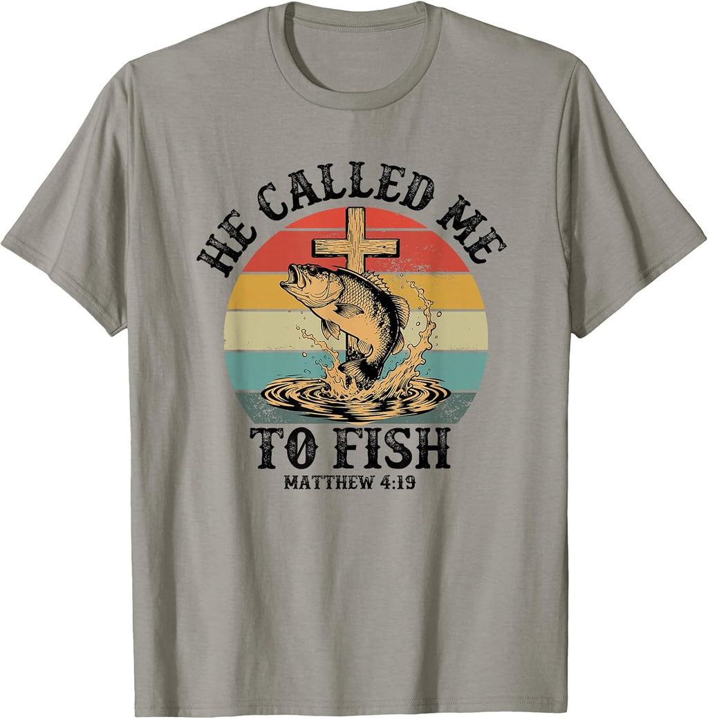 He Called Me To Fish Jesus Merch Apparel