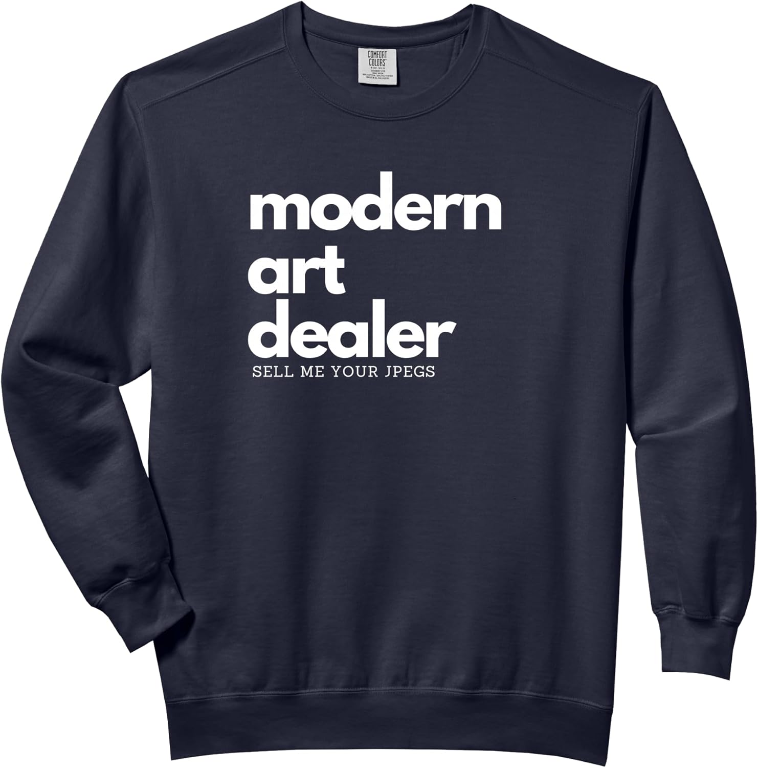 Modern Art Dealer NFT jpegs Merch