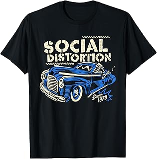 Official Social Distortion 1979 Car T-Shirt