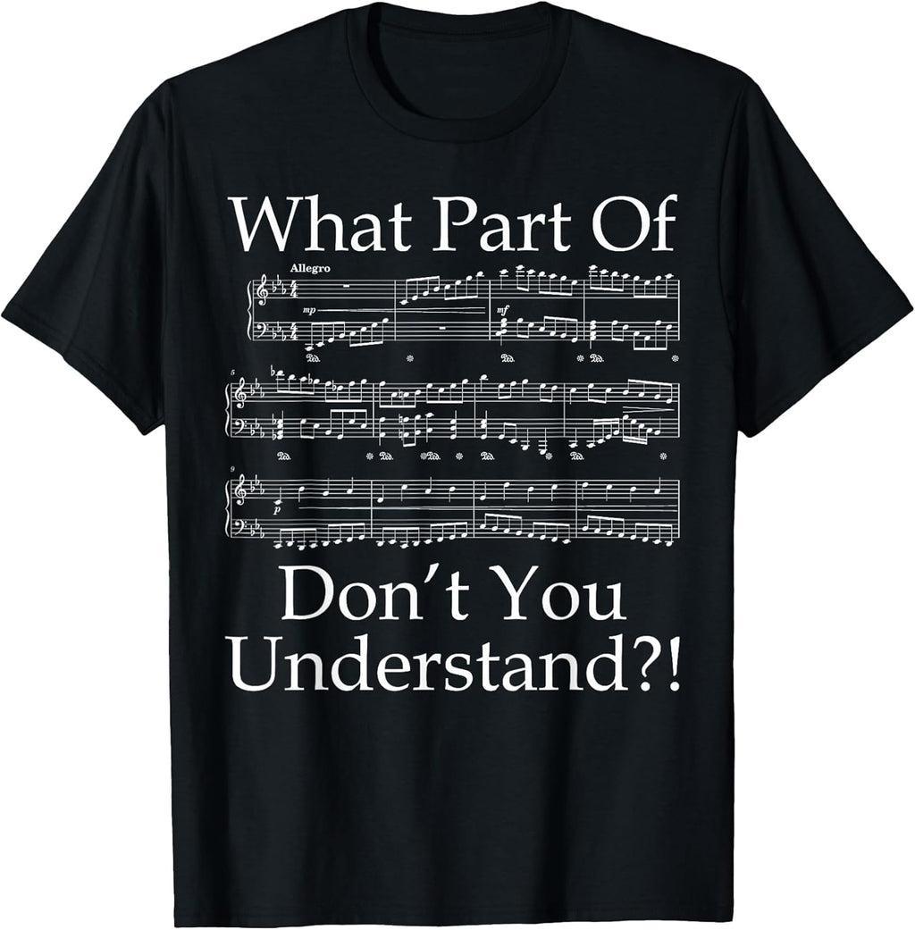 Musician Humor Classical Sheet Music Fun