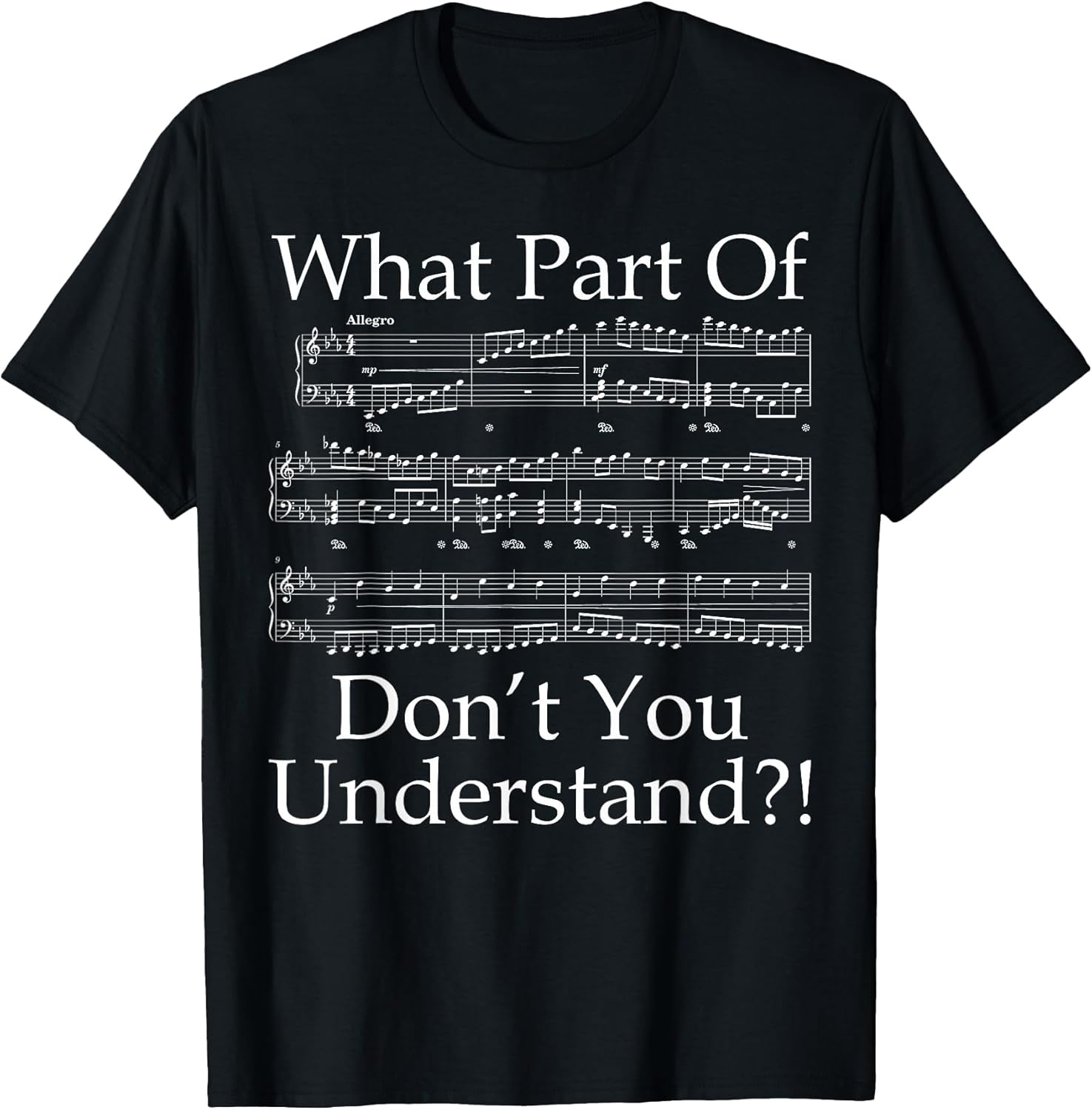 Musician Humor Classical Sheet Music Fun