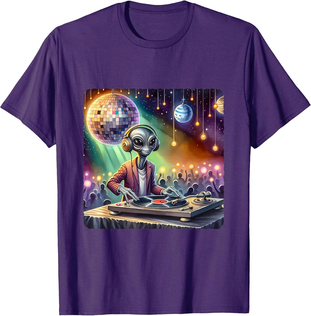 Imaginative Alien Dj Turntable Moon Planets Lights