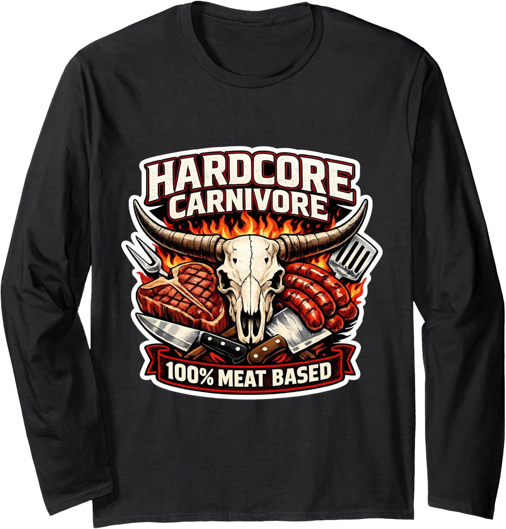 Hardcore Carnivore 100% Meat Based Diet Merch
