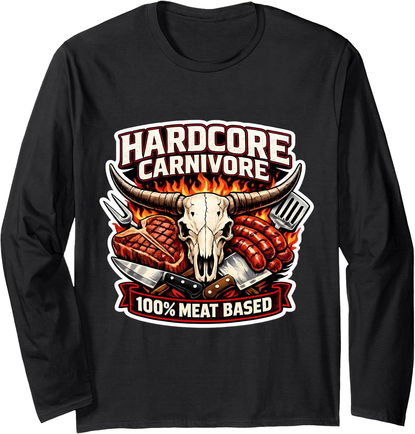 Hardcore Carnivore 100% Meat Based Diet Merch