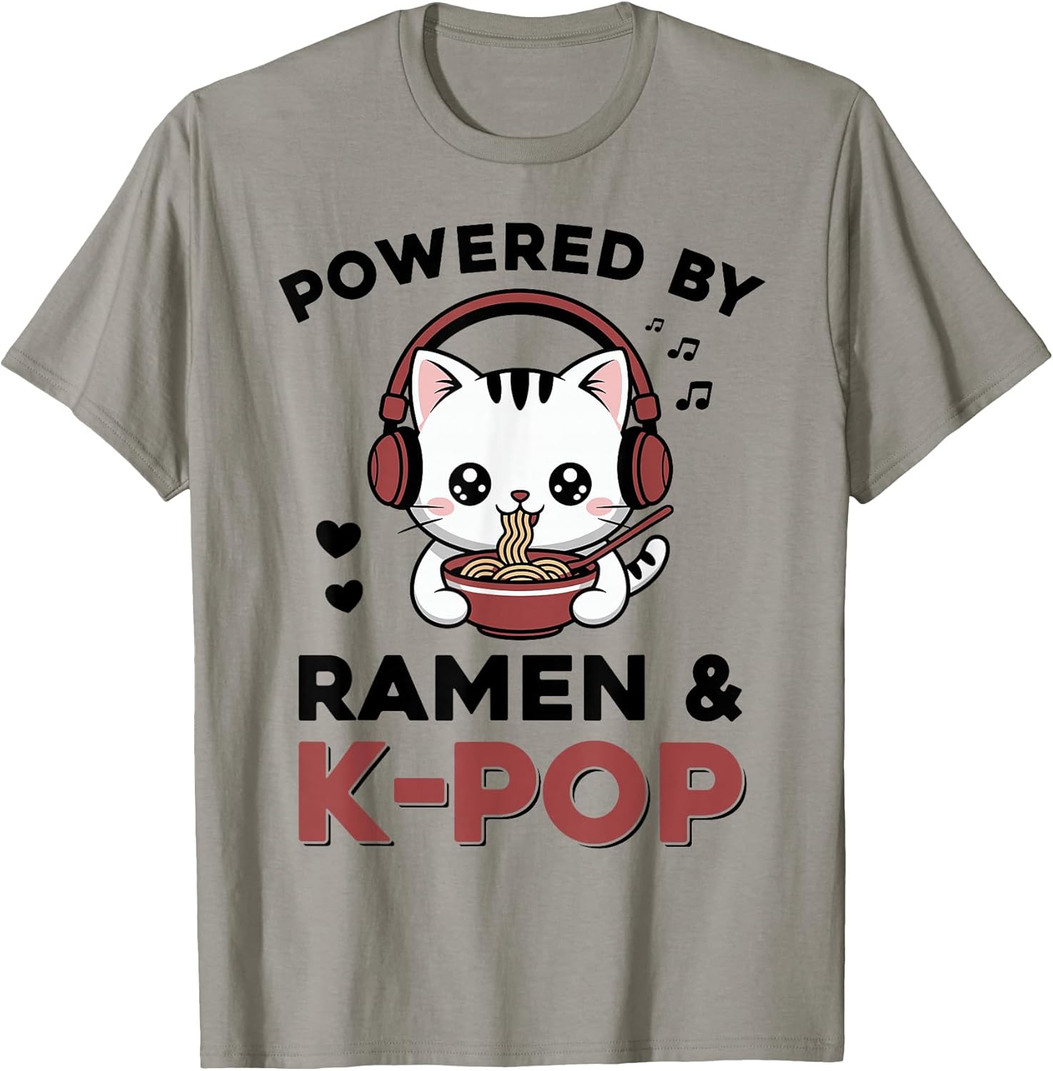 K-Pop Music Merch and Ramen Noodles