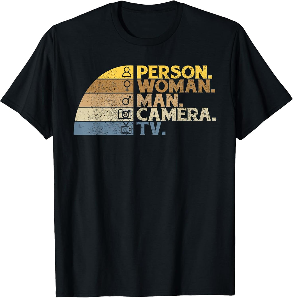Person Woman Man Camera TV