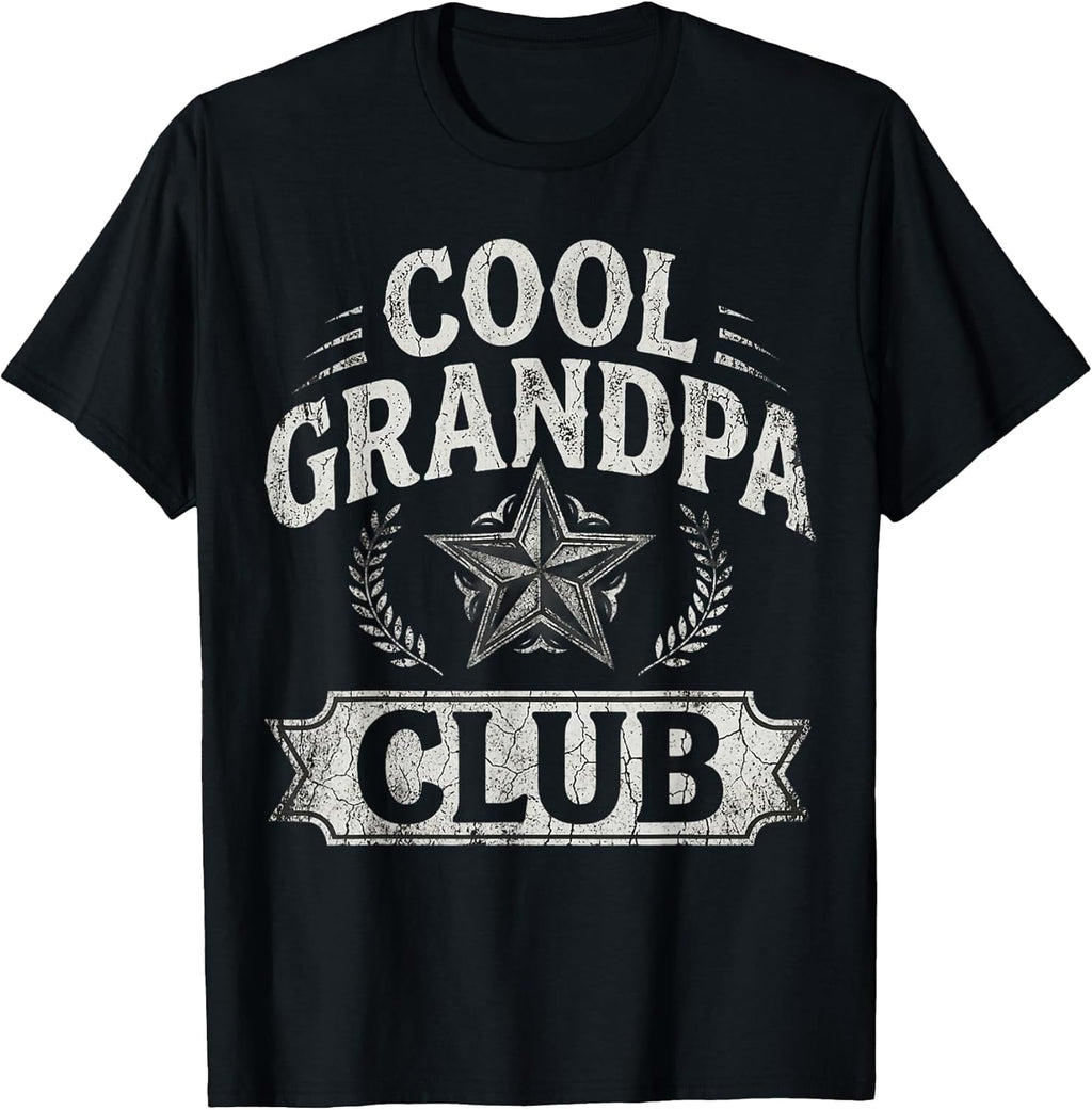 Funny Cool Grandpas Club Merch Father's Day