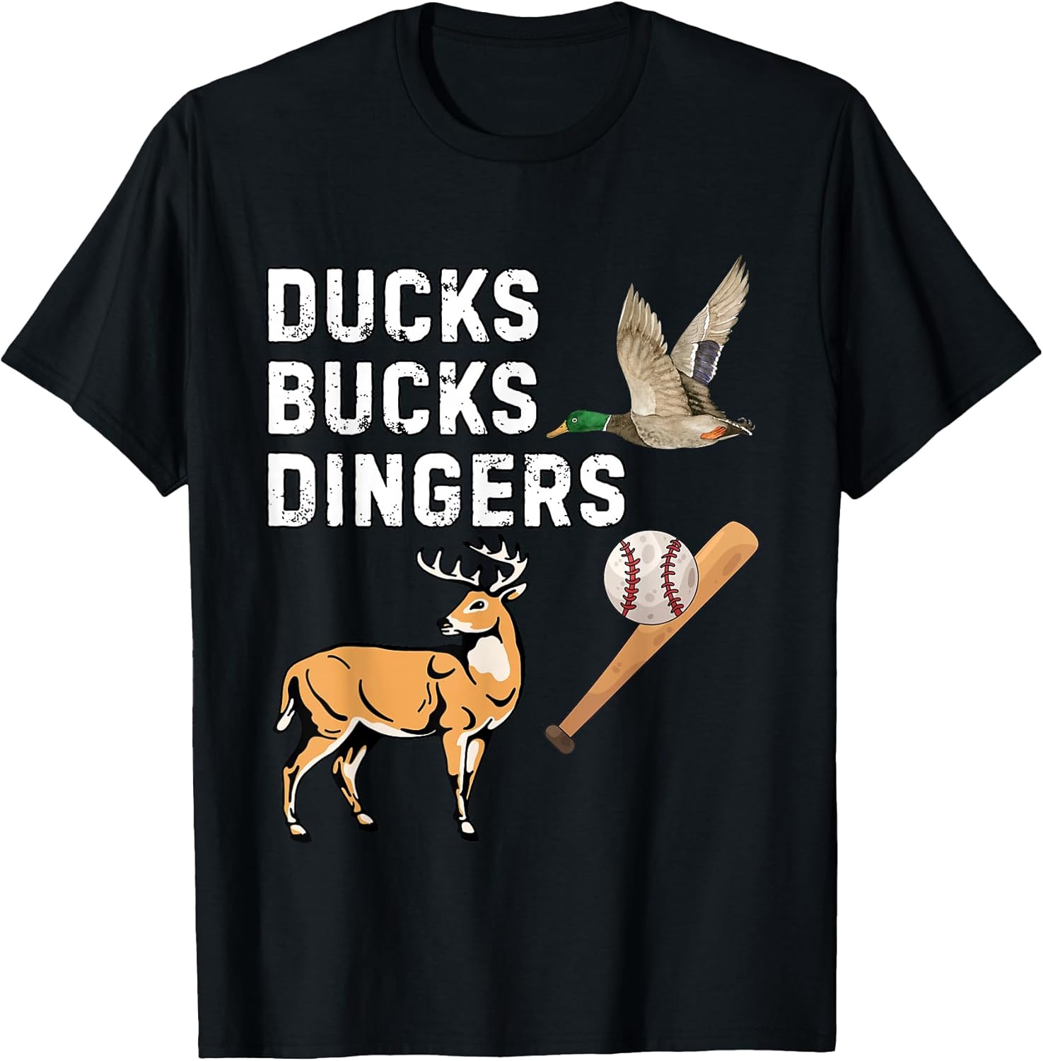Funny Hunting Baseball Humor Shirt For Men Women