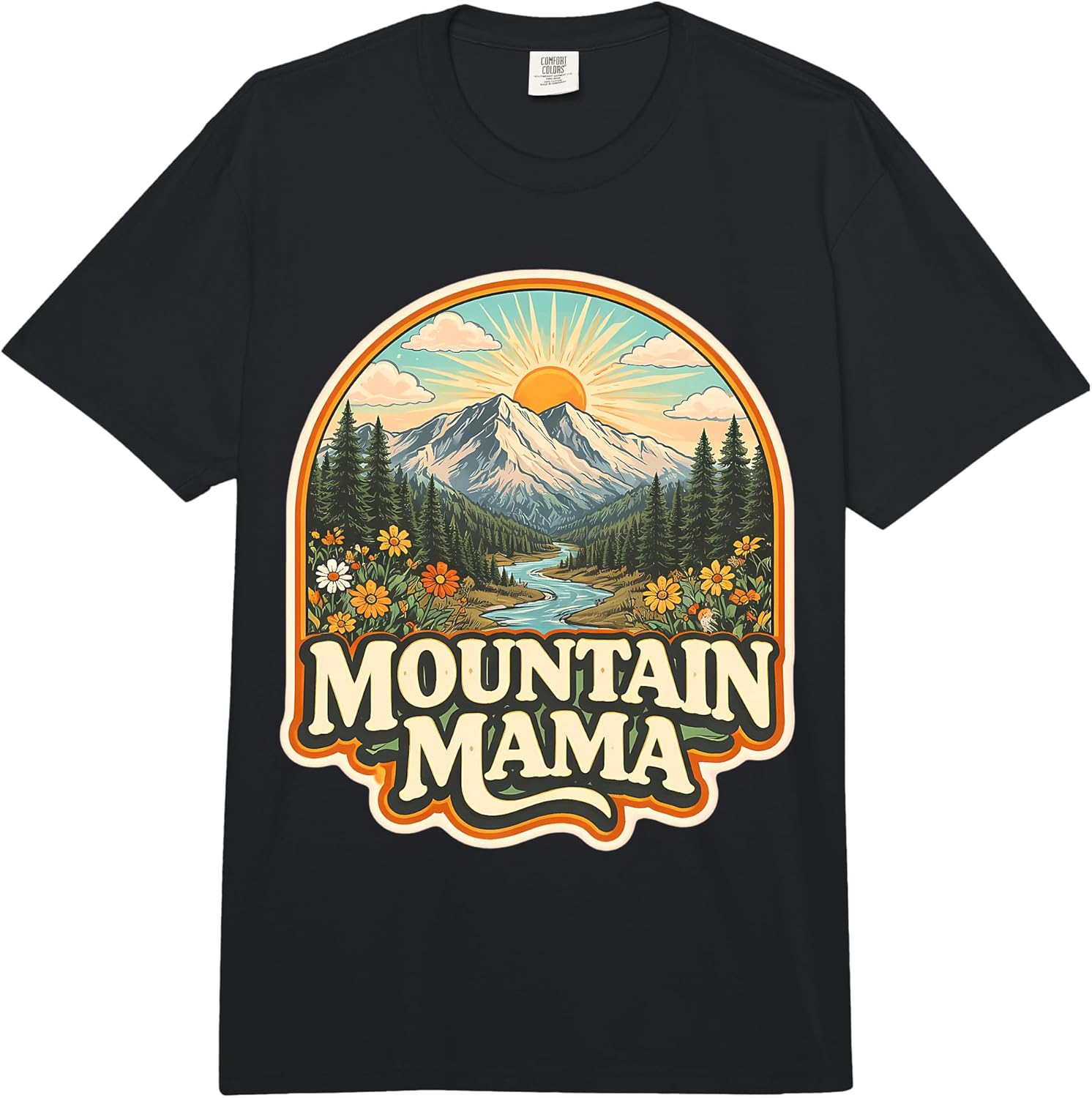 Mountain Mama Mother's Day Hiking Hiker Hike Merch