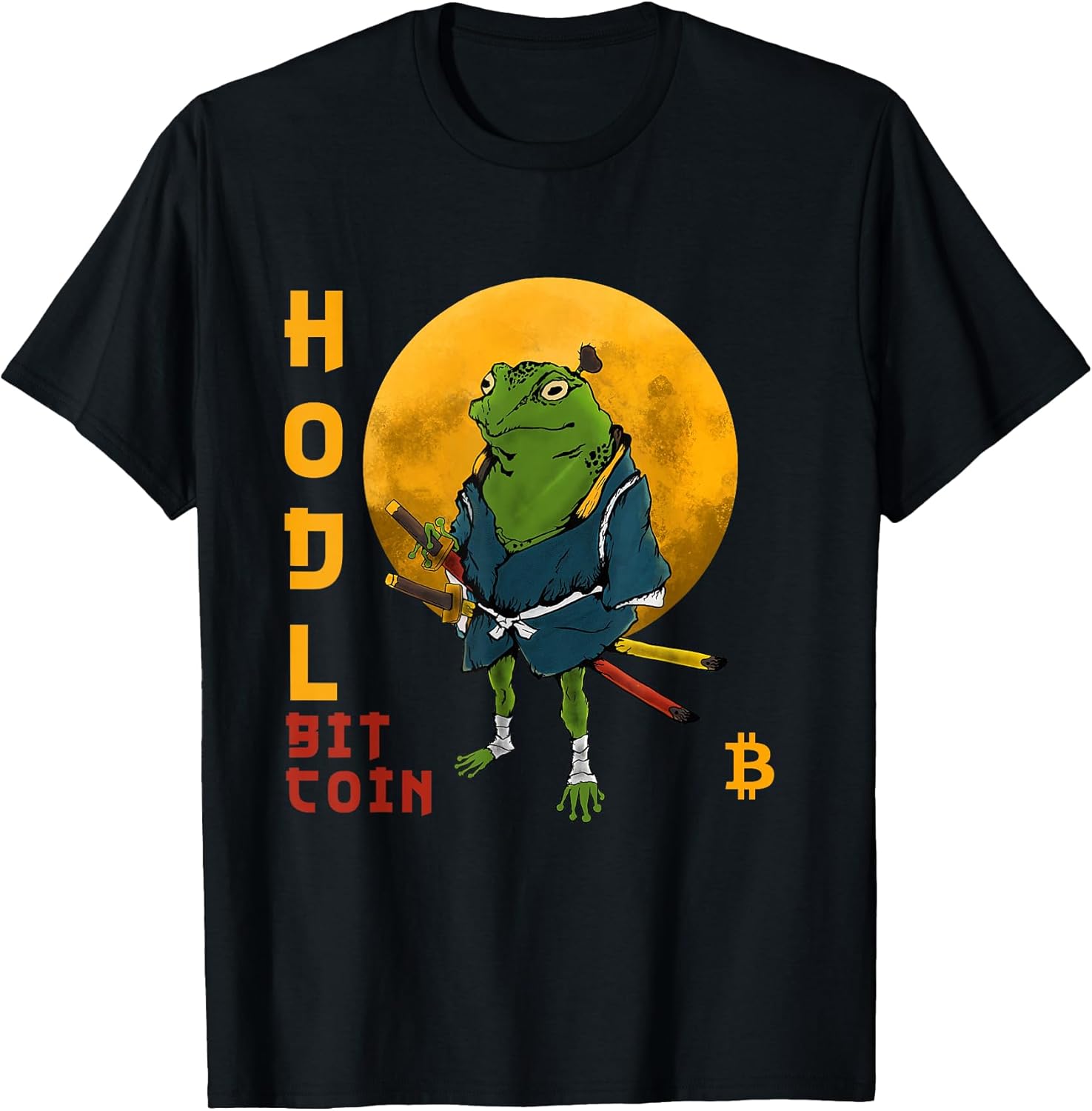 Crypto Samurai Frog Apparel