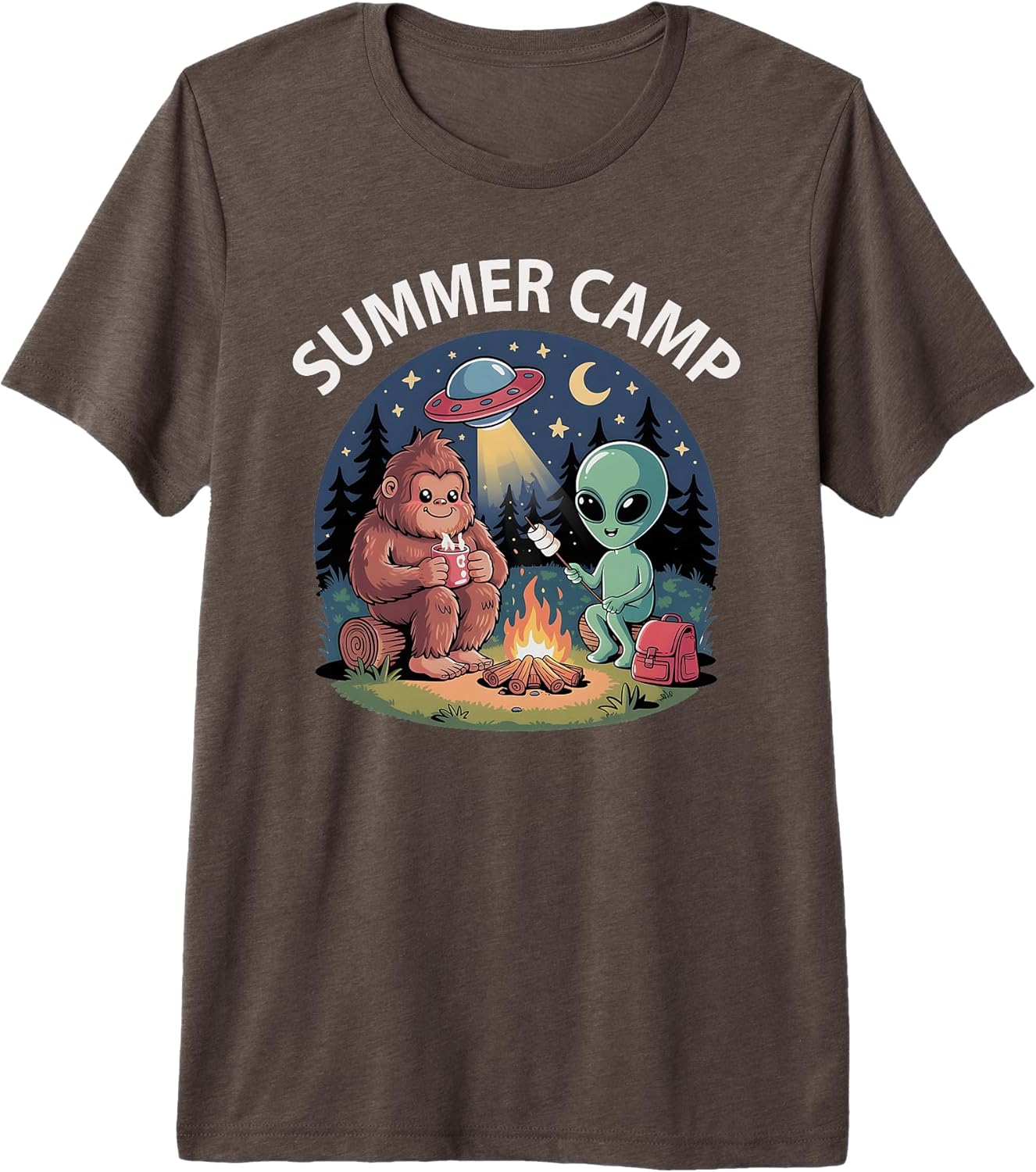 Campfire Counselor Squad Camping Staff Girls Vibes