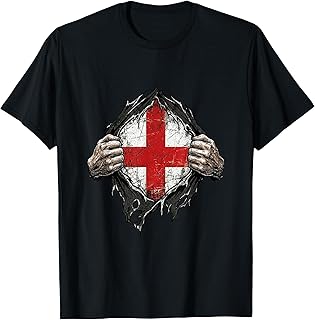 Vintage England Flag Proud English T-Shirt