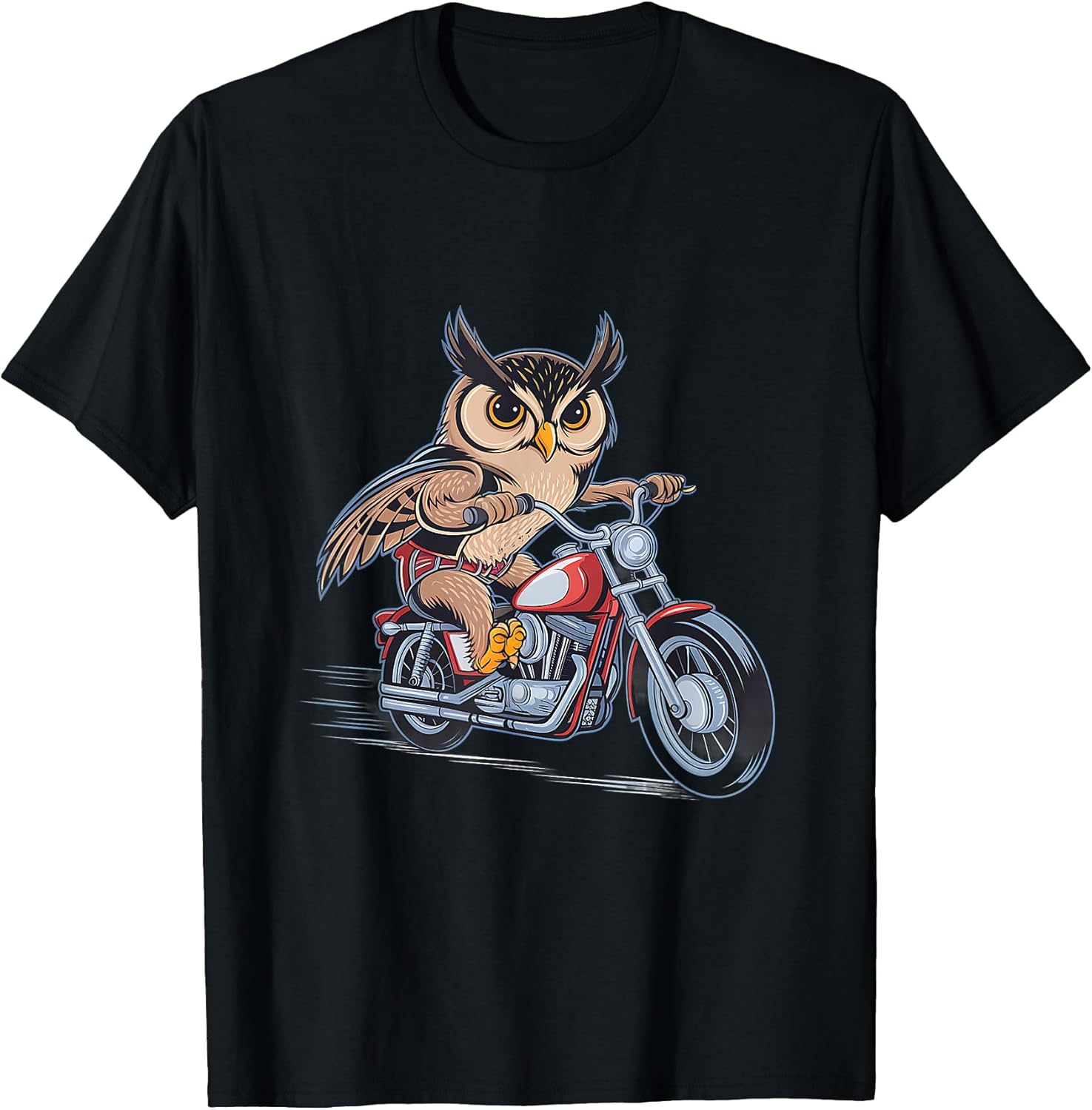 Biker Owl Apparel & Motorcycle Lovers Tees