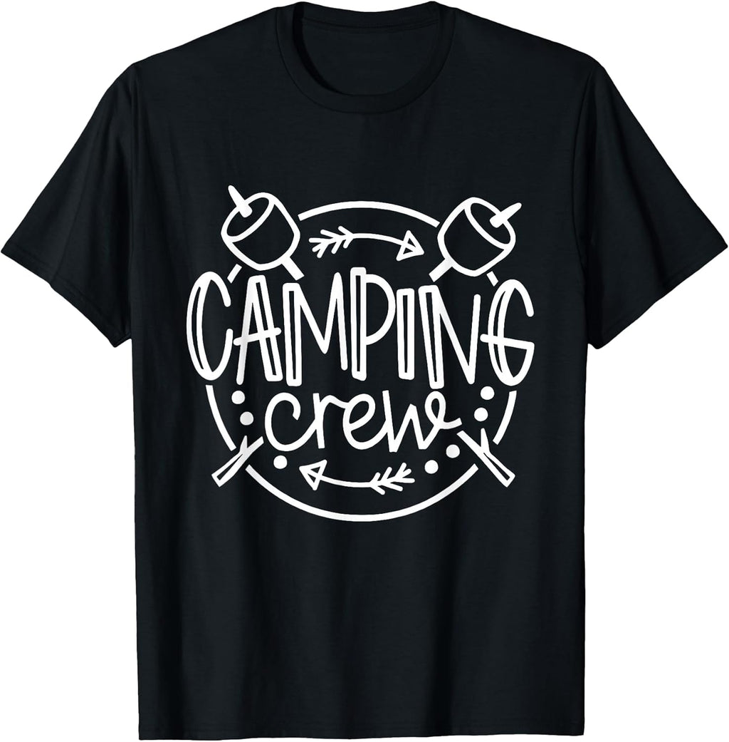 Camping Camper Family Group Matching Shirt