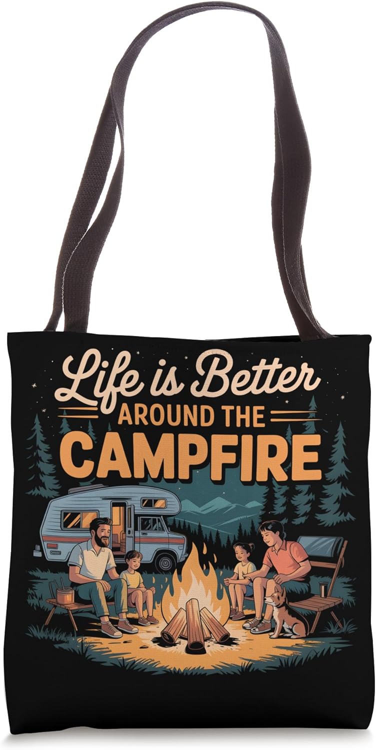 Camping Campfire Camper Outdoor Nature