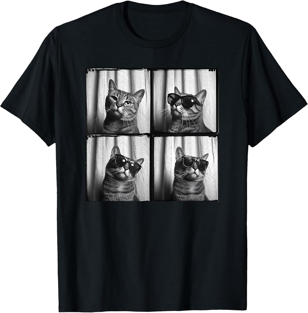Tabby Cat With Sunglasses Photo Men Women Kids