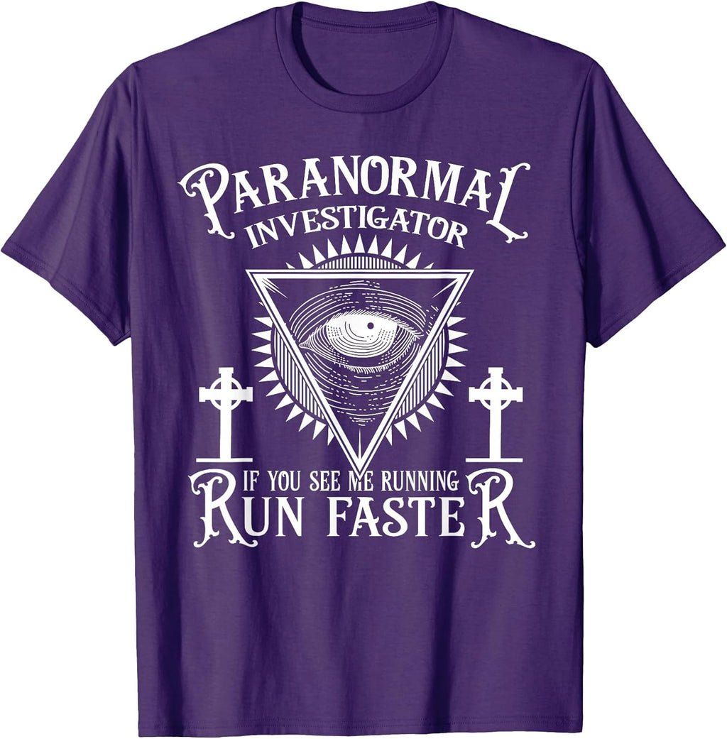 Ghost Hunting Paranormal Investigator Shirts