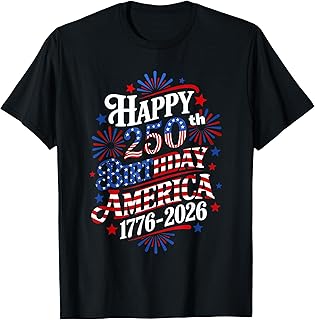 Happy 250Th Birthday America Men's T-Shirt