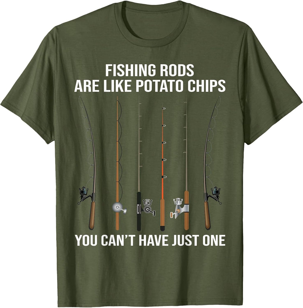 Fishing Rods Are Like Potato Chips