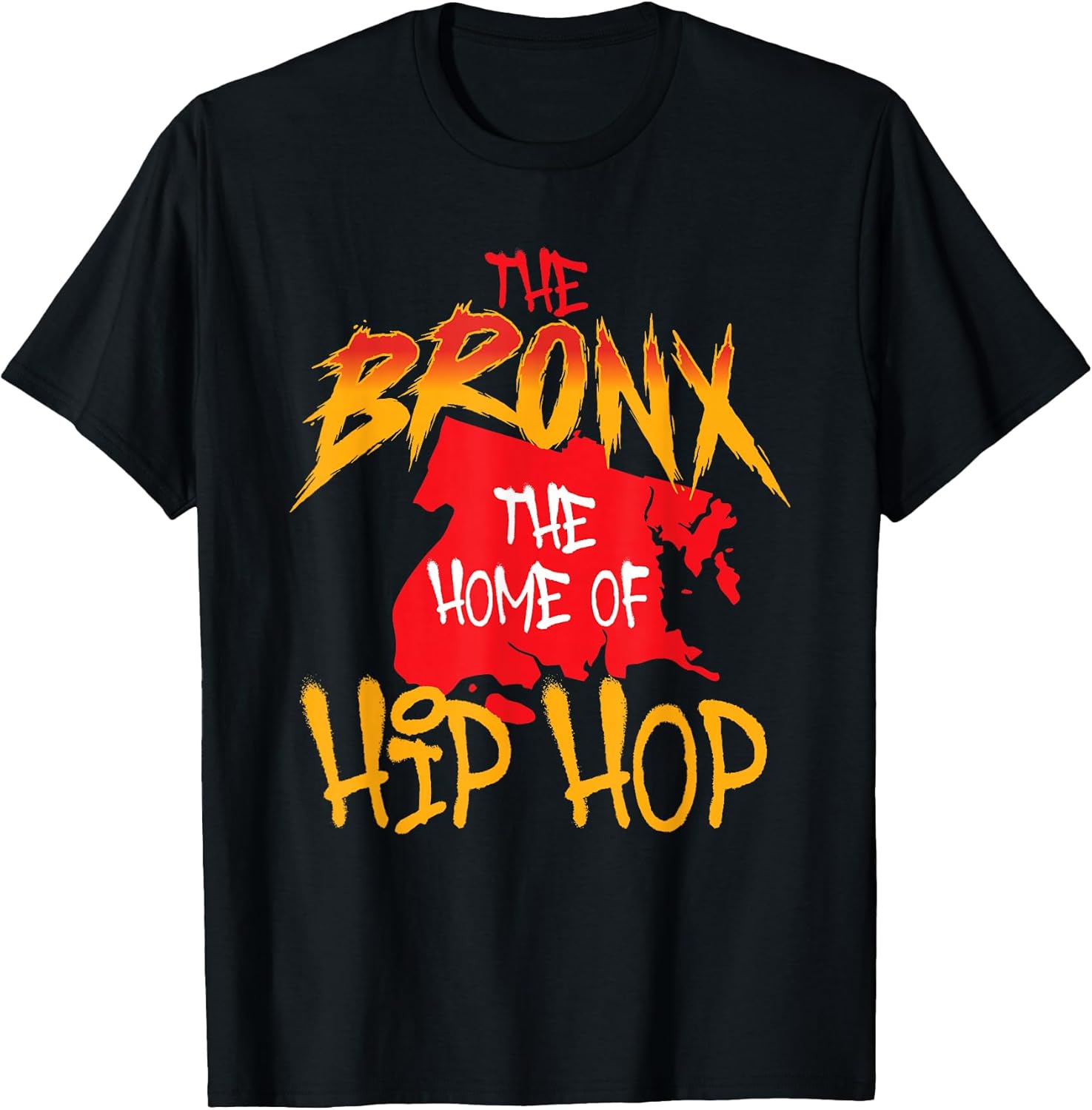 The Bronx The Home of Hip Hop - 80s 90s Old School Hip Hop T-Shirt