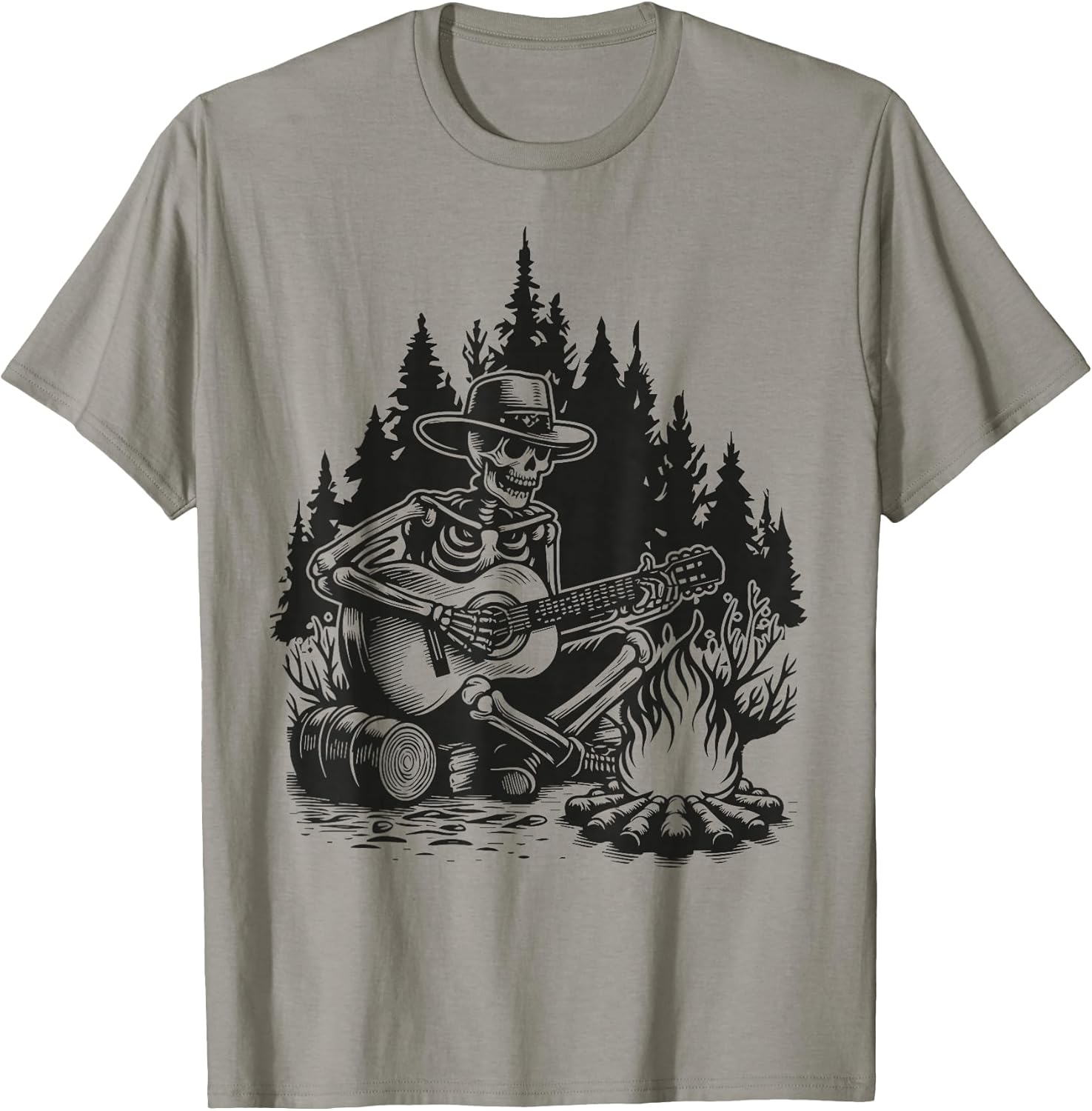Vintage Skeleton Campfire Merch & Co
