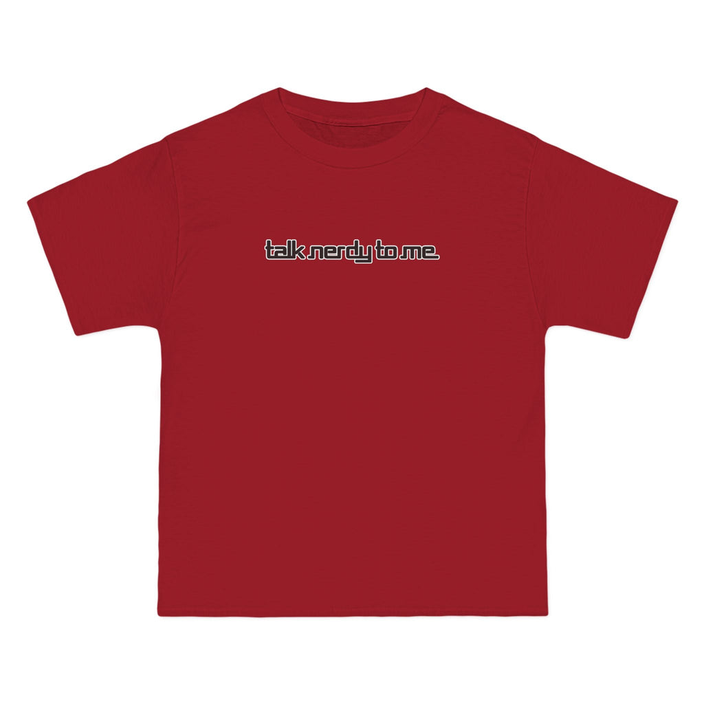 Talk Nerdy To Me - Men's Heavyweight T-Shirt