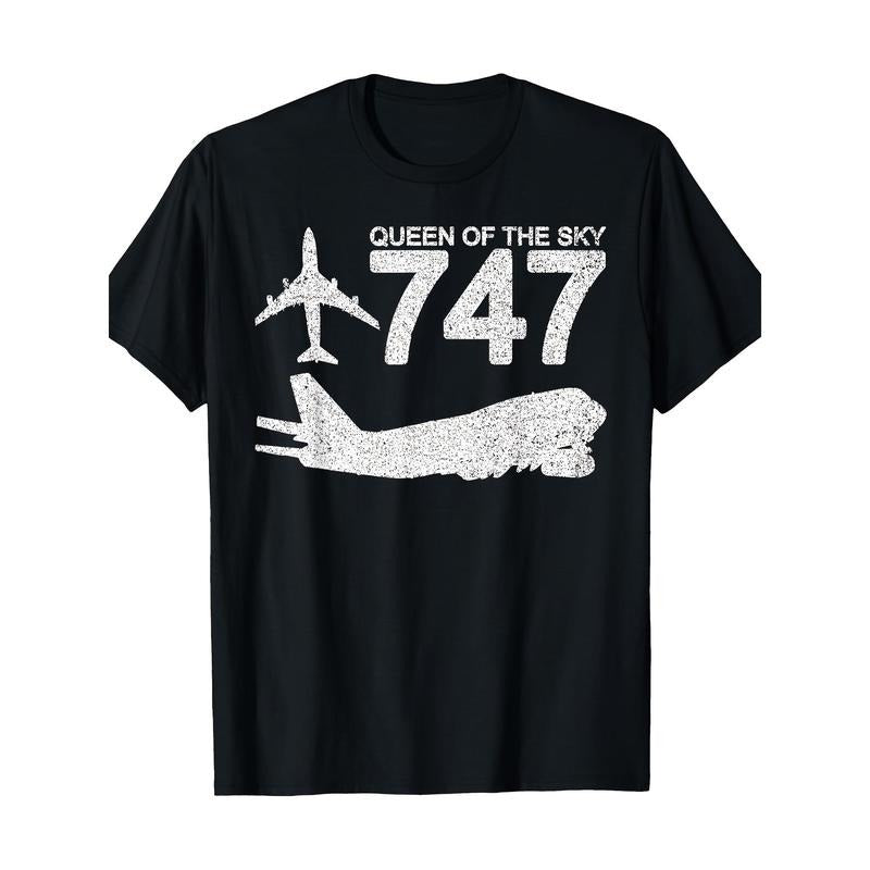 747 Jumbo Jet Aviation Plane Spotting T-Shirt Made in USA Hoodie, Sweatshirt | UrbanDripWear.com