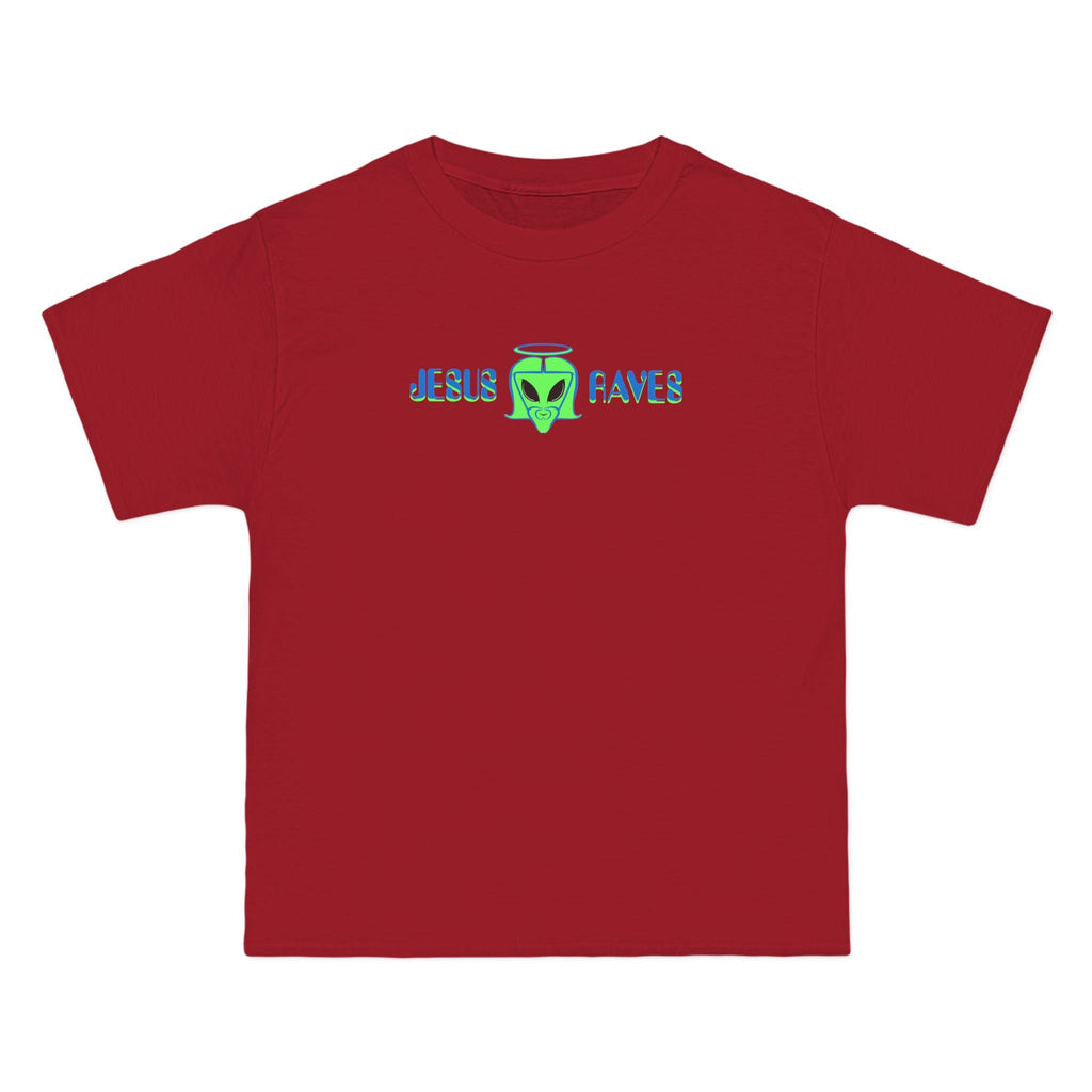 Jesus Raves - Men's Heavyweight T-Shirt